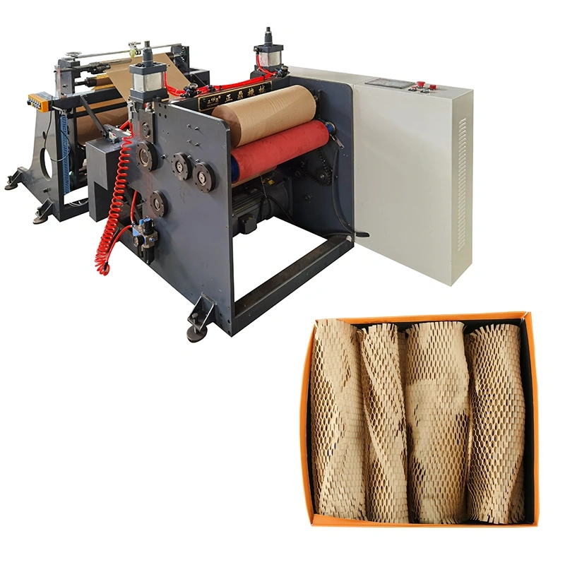 Bubbelplastrulle Honeycomb Paper Production Line Machine